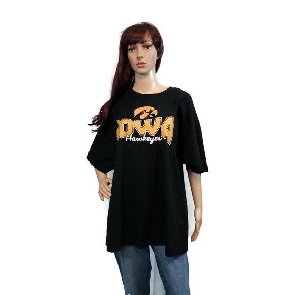 CI Sport Other - Iowa Hawkeyes Men's 2XL Black Gold Tee Shirt